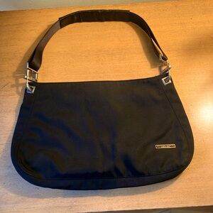 Bottega Veneta nylon and leather bag